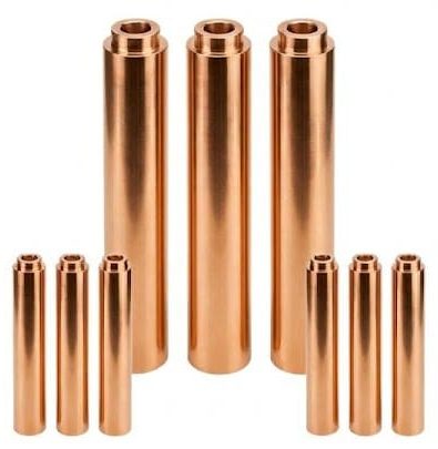 Bujes de bronce con pestaña en dos tamaños